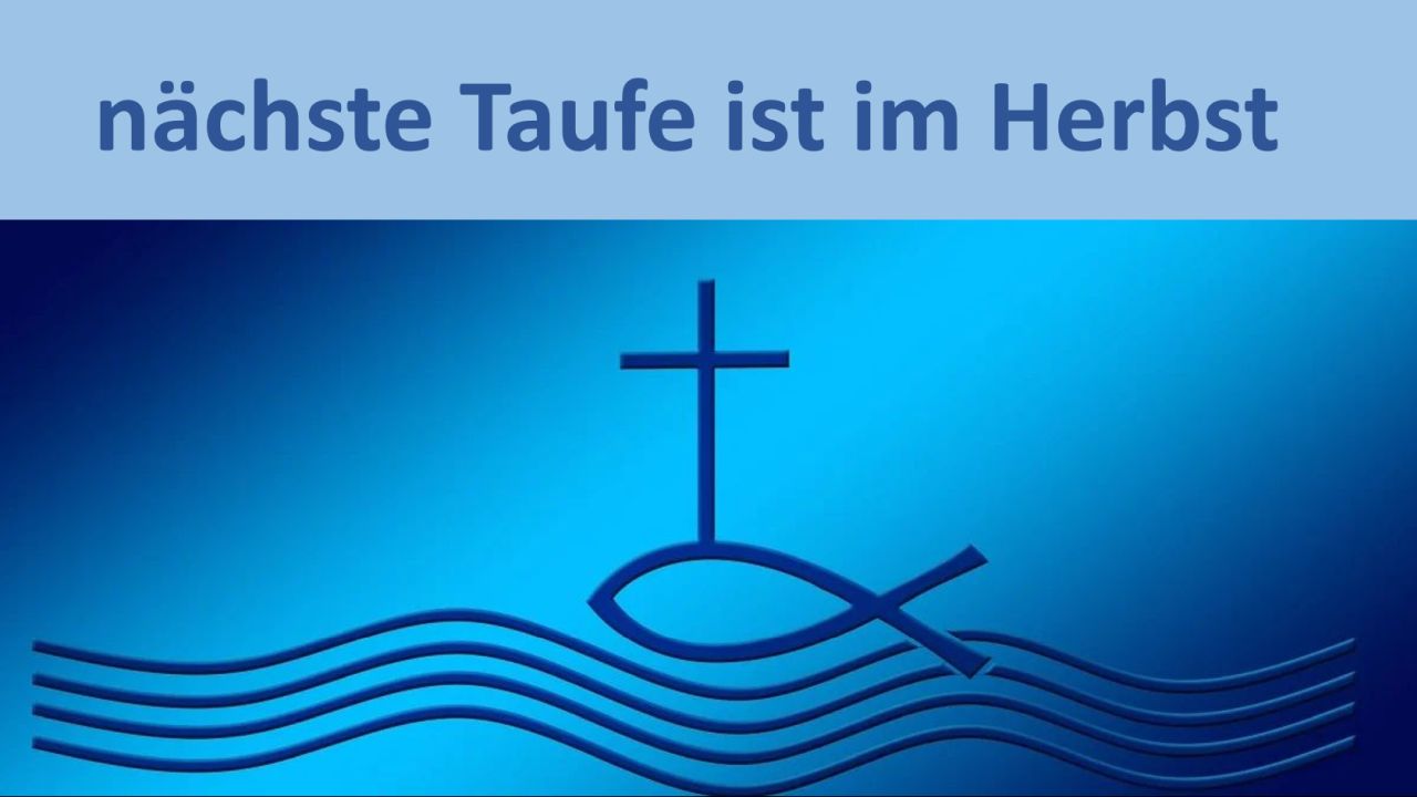 Taufe Herbst 2026
